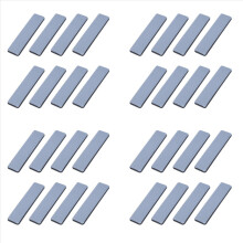 8 Stück 25 mm x 100 mm selbstklebende Möbelgleiter zum Schutz des Bodens