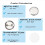 600 Pcs Blank Button Making Supplies for Button Making Machine 3