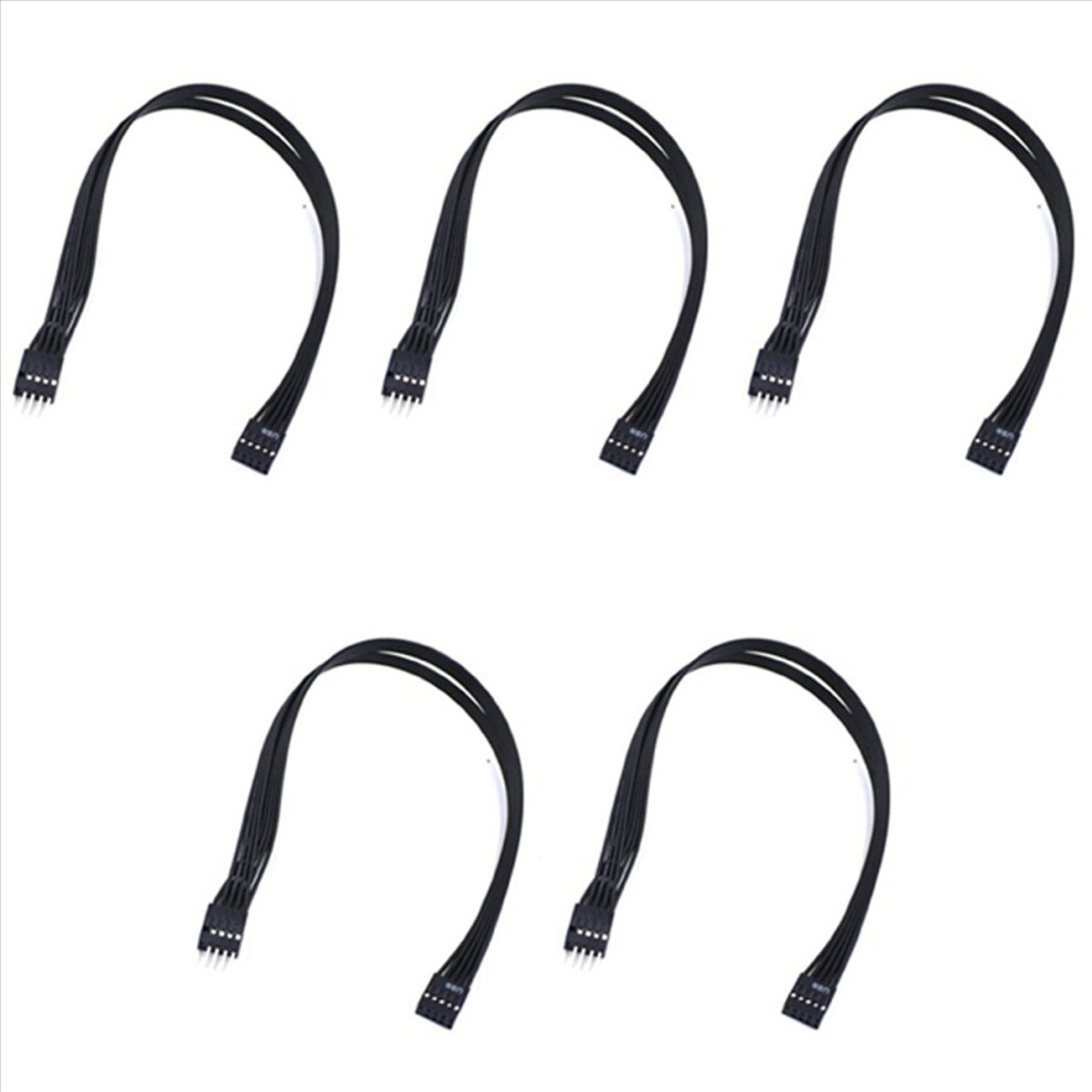 Mainboard 9Pin Usb 2.0 Male To Female Extension Cable For Pc Diy,30Cm 4711578778302
