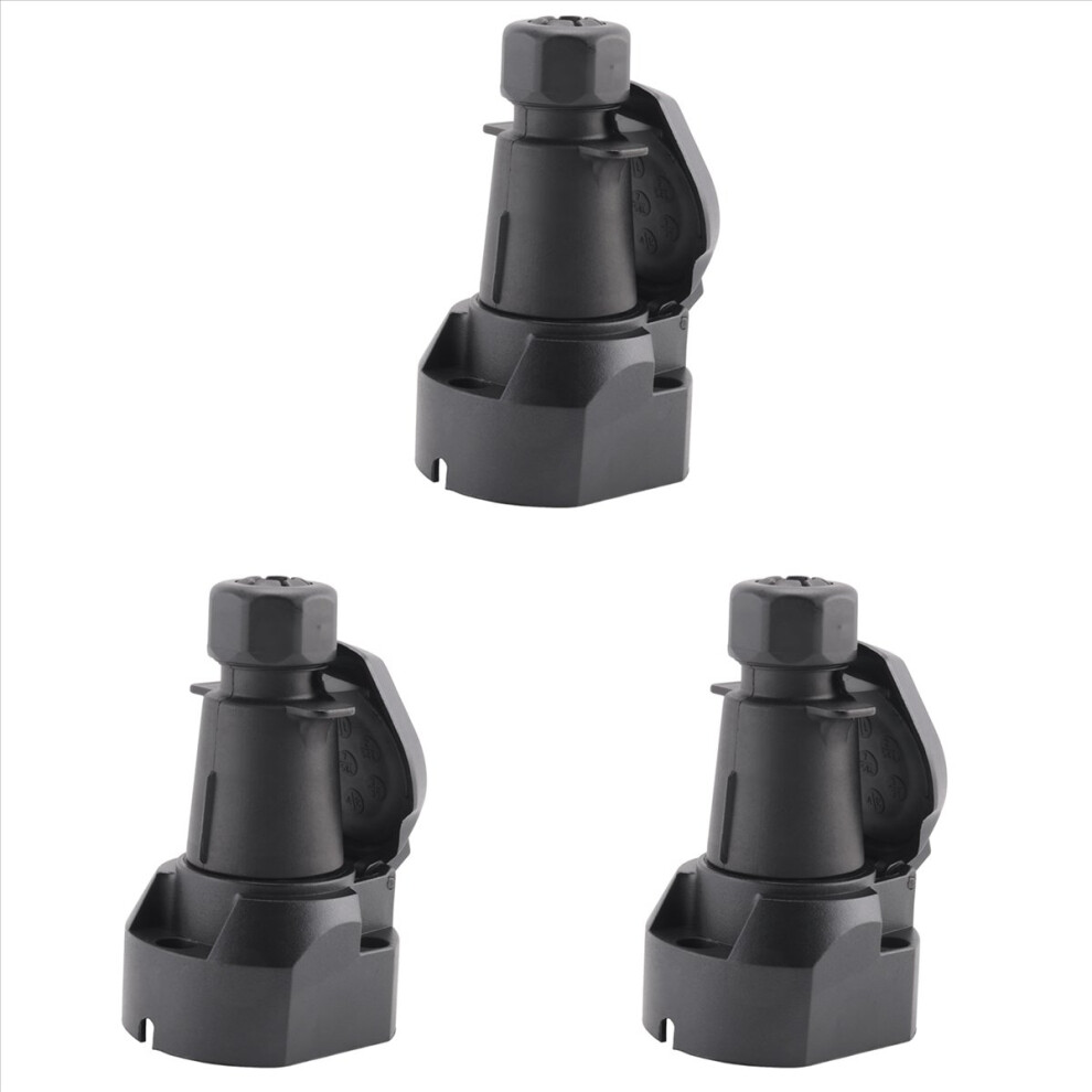 7 Pin European Trailer Socket+Plug Tow Bar Connector For Car 12V 4711578771846