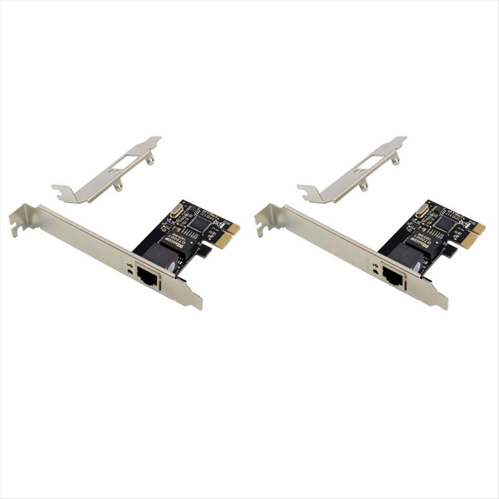 Pcie X1 Rj45 Gigabit Network Card Rtl8111c Single Port For Desktop 4711578771372