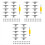 10 Pcs 29mm Fingerboard Trucks Finger Skateboard Deck mit Muttern 1