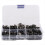 90 σετ βιδών Chicago Assorted Kit, 6 μεγέθη για DIY δερμάτινες κατασκευές A 2