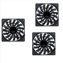 Wycisz wentylator chłodzący PWM 120 mm 12 cm Slim 12 mm, nowy 120 x 120 x 12 mm DC 12 V