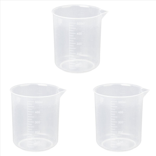 500 ml Messbecher, transparent