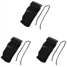 Bandolera Ajustable de Guitarra Acustica Electrica 132x6cm Schwarz