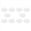 10 stuks witte natuurlijke struisvogel 20-25 cm bruiloft DIY 1