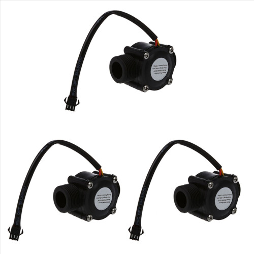 1-60L/min DC 5-24V Hall-effect waterstroomsensor tellermeter FS300A