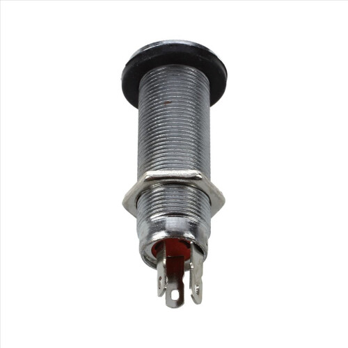 1/4 tommer forkromet cylindermonteret stik til elektrisk guitar og bas 2