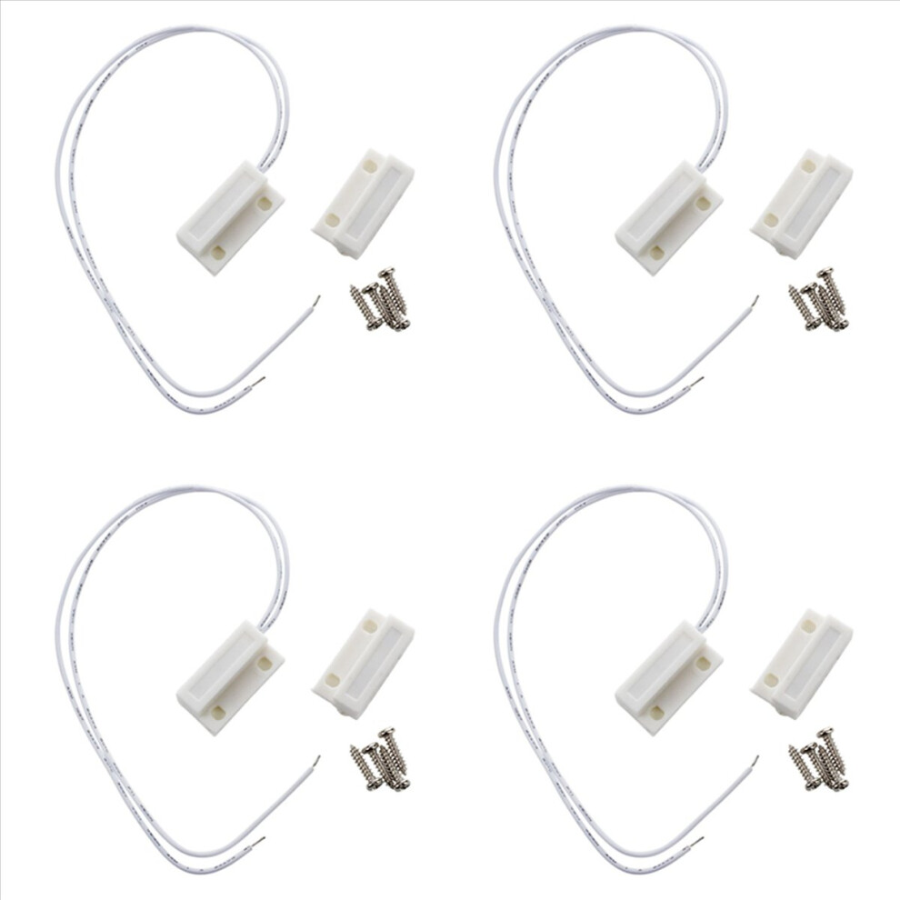 White Door Window Contacts Magnetic Switch Sensor 4711578703090