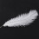 10 stuks witte natuurlijke struisvogel 20-25 cm bruiloft DIY 4