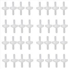 8 stk. 1/4 tommer kontraventil 6 mm PVDF envejsventil Inline-kontraventil