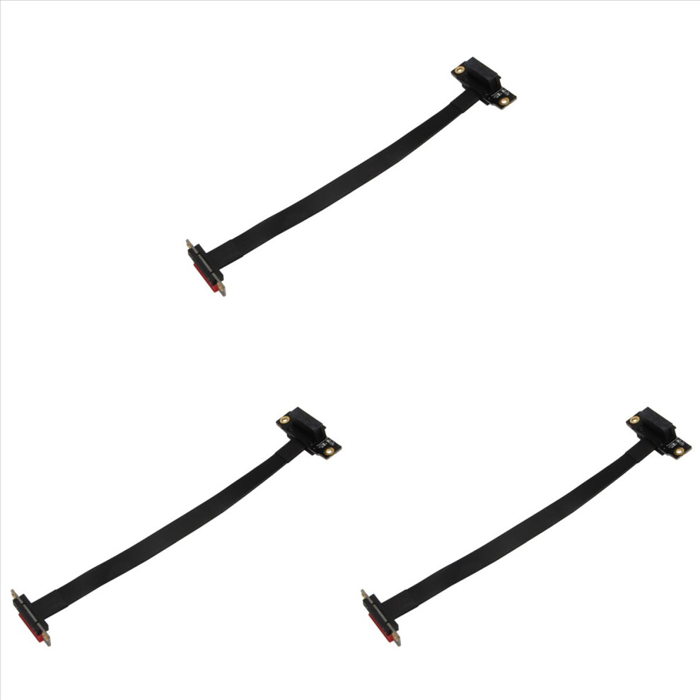 Pcie Cable Dual 90 Degree Right Angle Pcie 3.0 X1 To X1 Cable 20Cm 4711578702093