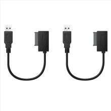 USB adapter PC 6+7P CD DVD Rom 13 tűs meghajtókábel laptophoz és notebookhoz