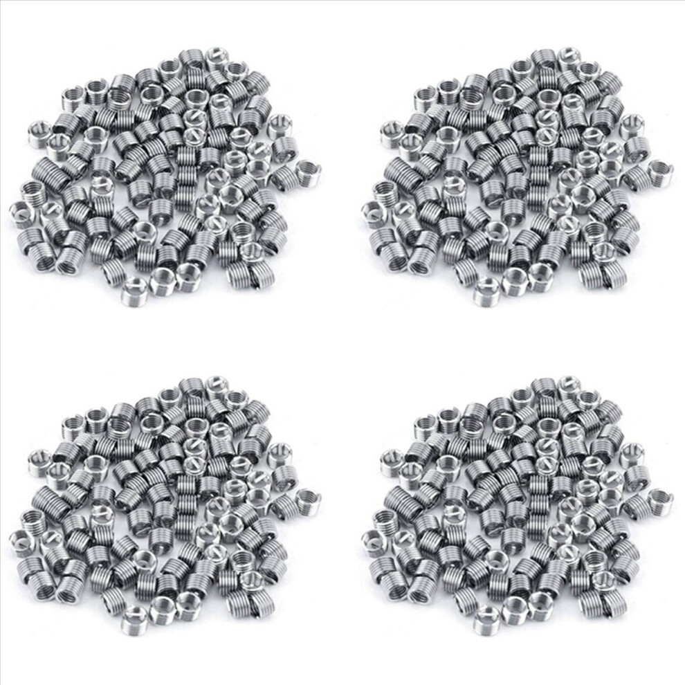 100Pcs Wire Insert Thread, Heli Coil Thread Repair Stainless Steel 4711578779668