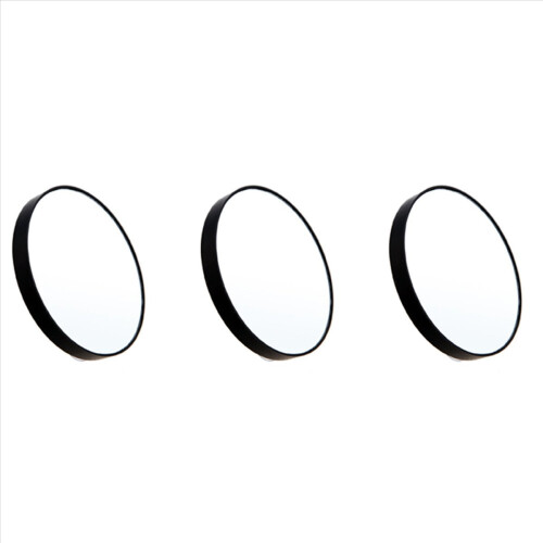 Specchio per il trucco 10X Specchio ingranditore Specchio rotondo Dieci volte nero