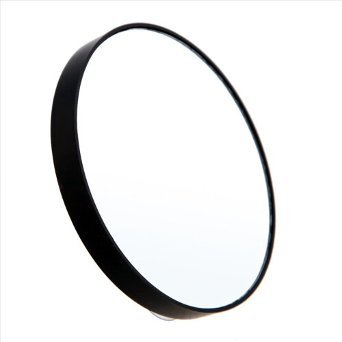 Specchio per il trucco 10X Specchio ingranditore Specchio rotondo Dieci volte nero 1