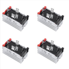Pont redresseur monophasé à diode avec dissipateur thermique en aluminium 75 A 1 000 V
