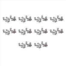 10 stk. monteringsskrue for datamaskin-TV, LCD-skjermstativ, M4x10mm