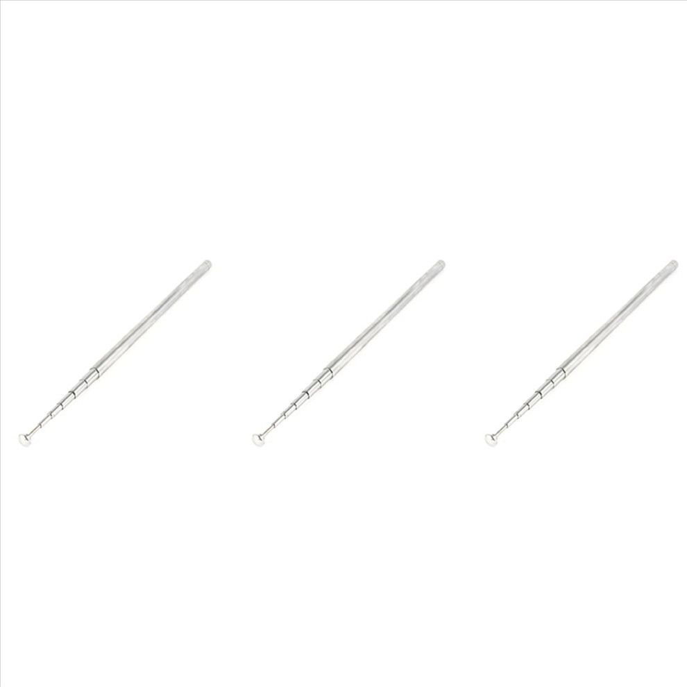 Tone Fm Radio Tv 7 Sections Telescoping Antenna Aerial 97Cm Silver 4711578705094