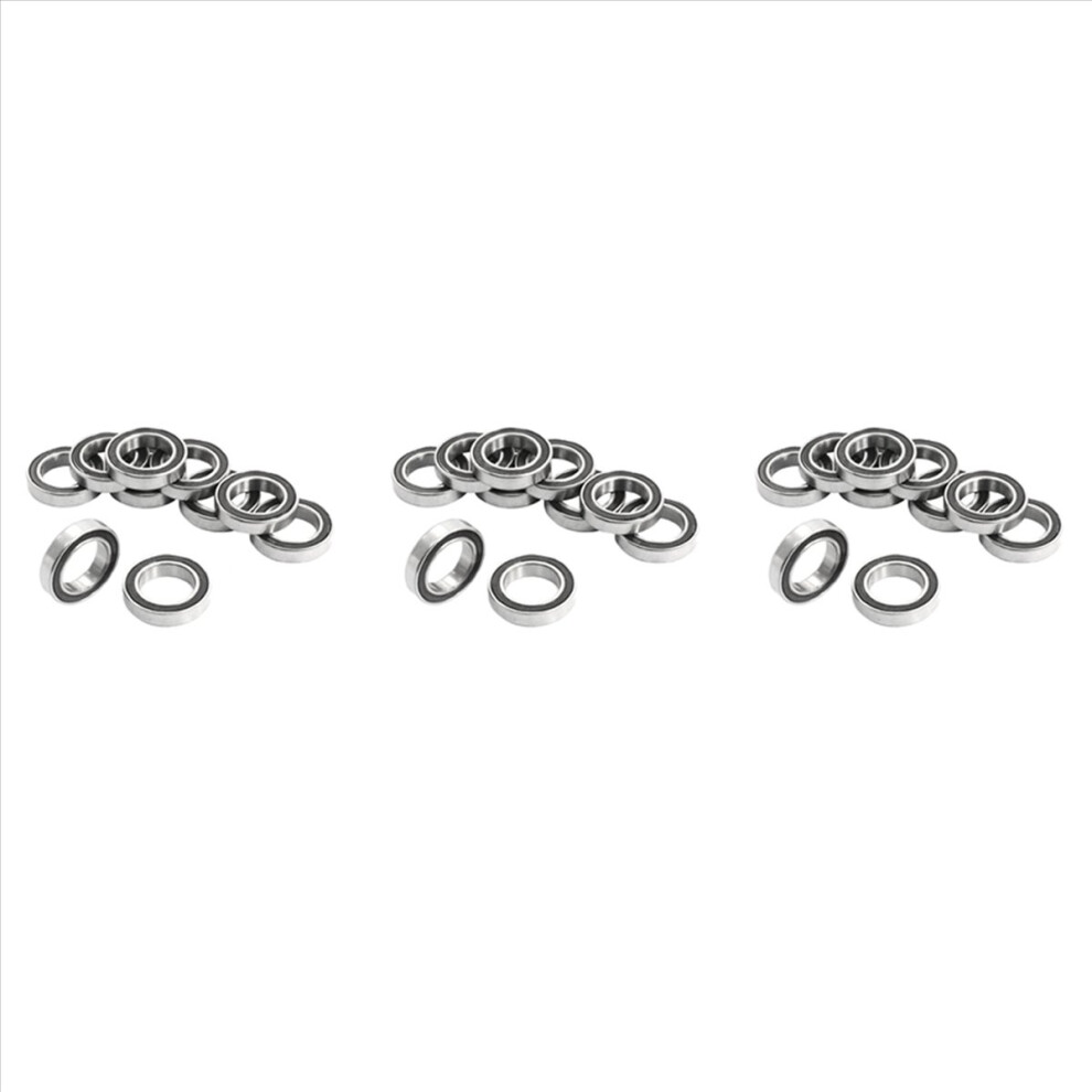 10Pcs 6802- 15X24x5mm Shielded Sealed Deep Groove Ball Bearings 4711578780558