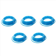 Wąż pneumatyczny poliuretanowy PU 10M 32,8 stopy 6 mm x 4 mm niebieski