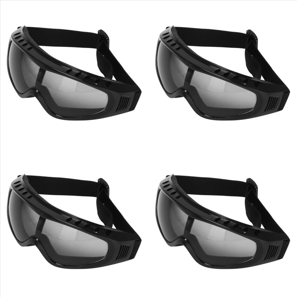 Goggles Clear Glasses Wind Dust, Black 4711578773840