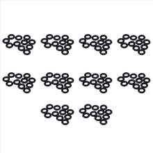 10 Stueck Gummi Uszczelka olejowa w kształcie litery O Unterlegscheiben 8x4x2 mm