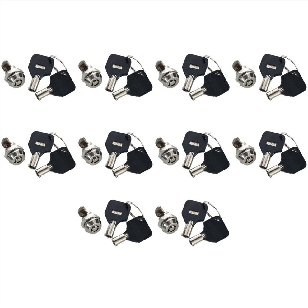 12Mm Threaded Keyed Quarter Turn Cam Lock For Drawer Box Locker 4711578704592