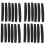 6x Black 6-string Guitar top nut 42mm x 3mm 1