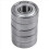 607Z 7 x 19 x 6mm διπλής θωράκισης ρουλεμάν βαθιάς αυλάκωσης 5 τεμάχια 3