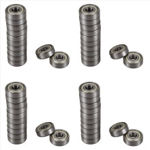 12 stk. 608Z 22 mm x 8 mm x 7 mm enkeltrads dypsporkulelager
