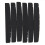 6x Black 6-string Guitar top nut 42mm x 3mm 6