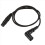 Retvinklet han-til-hun XLR-kabel, signalledning 2