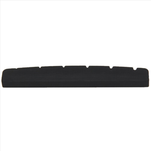 6x Black 6-string Guitar top nut 42mm x 3mm 2