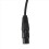Retvinklet han-til-hun XLR-kabel, signalledning 4