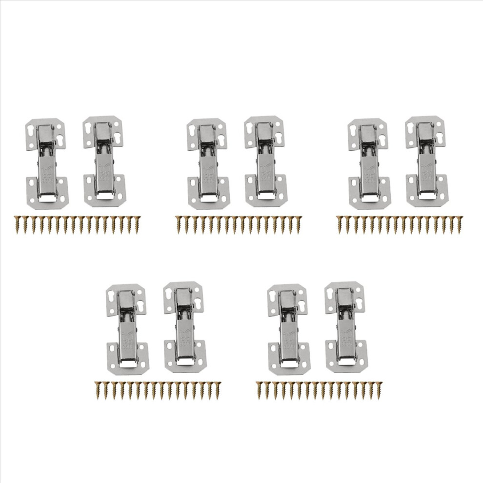 2X Kitchen Cupboard Cabinet Wardrobe 90Degree Door Hinges & Screws 4711578705506