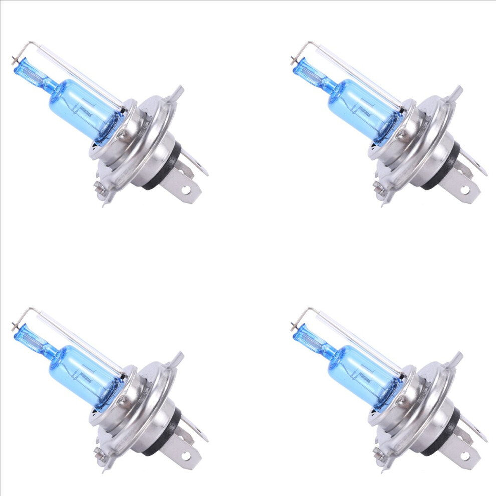 H4 35W Xenon Hid Headlight Halogen Lamp Hi/Lo Beam Super 6000K White 4711578705995