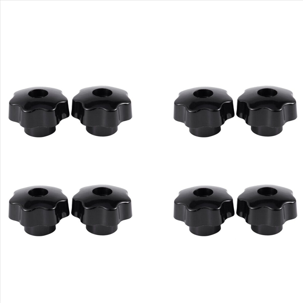 2Pcs M10 Female Thread Nuts 50mm Plastic Star Head Clamping Knob Grip-image-OPC-PMDCRZ7-NEW
