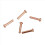 100 Pcs 5/64inch x 25/64inch Round Head Copper Solid Rivets Fasteners 2