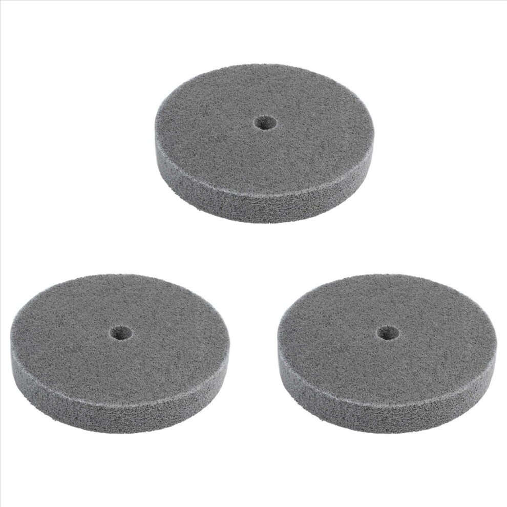 150Mm Dia 25Mm Thick 180 Grit Fiber Wheel Polishing Buffing Disc 4711578764176