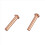 100 Pcs 5/64inch x 25/64inch Round Head Copper Solid Rivets Fasteners 4
