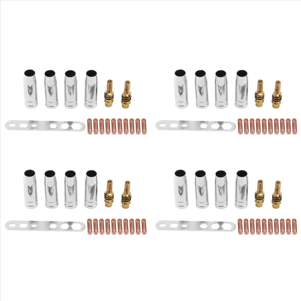 17Pcs/Set 15Ak Mig/ Welding Nozzle Contact Tips 0.8X25mm Set 4711578765081