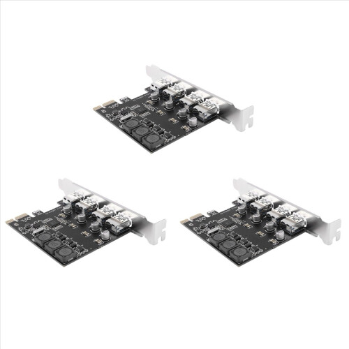 Κάρτα επέκτασης Pci Express 4 θυρών USB 3.0 Pcie Pci-E κεντρικού ελεγκτή