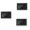 Digital Wall Clock Lcd Display Without Back Light (Silver) 1