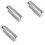 Guitar Slide Solid Rustfri Tone Bar Hawaiian Slider (Kromfarvet) 1