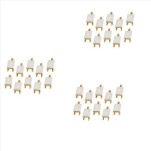 10 sets mini-display-ezel met canvas 8x8 cm, klein tafelcadeau