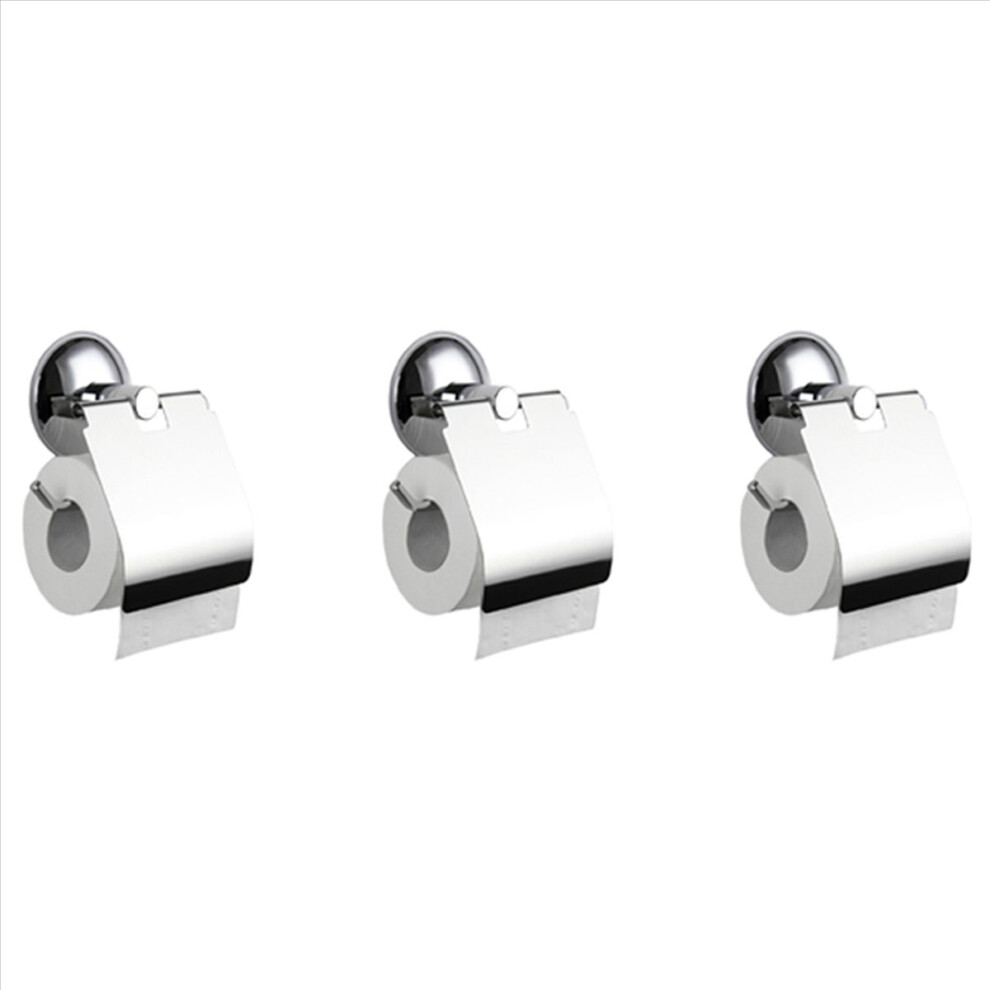 Stainless Steel Toilet paper Holder Suction Wall Paper Roll Holder-image-OPC-PMDCSNH-NEW