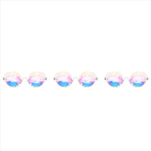 Kaleidoscope Rave Party Solbriller med Diffrakteret Linse - Transparent