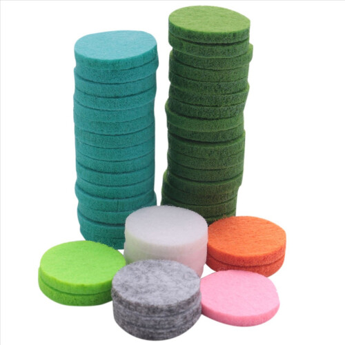 Filtpuder diameter 22 mm til bil æterisk olie diffuser medaljon 48 stk. 2